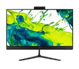 Acer Aspire C24-B, 23.8'' FHD IPS AiO 120Hz, Intel Core Ultra 5 115U (up to 4.20GHz, 10MB), 16GB DDR5 (1 slot free), 512GB SSD, no DVD, Intel UHD, HDMI, USB 3.2, USB 2.0, Type- C, RJ-45, WiFi 6, BT 5.0, Glan,Tilt, Cam+mic, KBD& Mouse USB, NO OS, Black