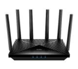 Cudy WR6500H BE6500 2.5G Wi-Fi 7 Router 5764Mbps at 5GHz + 688Mbps at 2.4GHz 4 x 10/100/1000Mbps Ports
