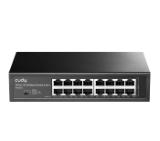 Cudy FS1016 16-Port 10/100 Mbps Metal Switch, 16 10/100 Mbps RJ45 Ports, Rack-mountable Steel Case