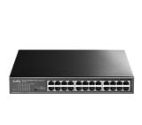 Cudy FS1024 24-Port 10/100 Mbps Metal Switch, 24 10/100 Mbps RJ45 Ports, Rack-mountable Steel Case