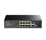 Cudy GS1010P 8-Port Gigabit PoE+ Switch with 2 Gigabit Uplink Ports 120W8 RJ-45 10/100/1000M PSE ports + 2 RJ45 10/100/1000  Uplink Port Unmanaged PoE+ Switch, Rack-mountable Steel Case, 120W Internal Power Supply