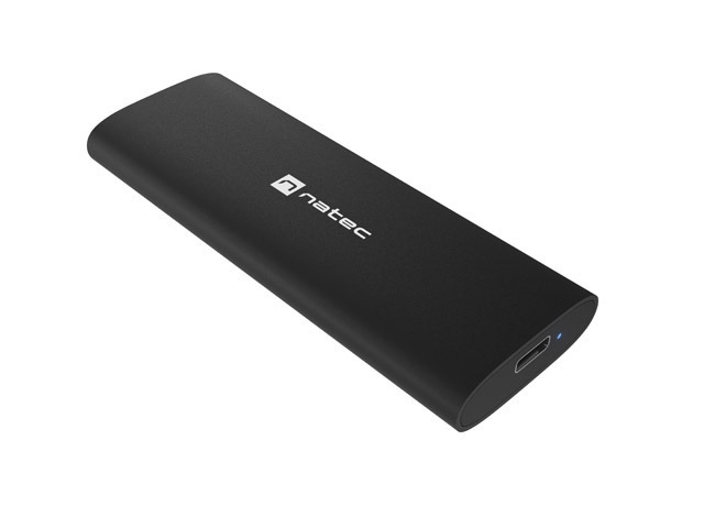 Natec External SSD Enclosure Rhino M.2 NVME Lite USB-C 3.1 GEN 2 Aluminium