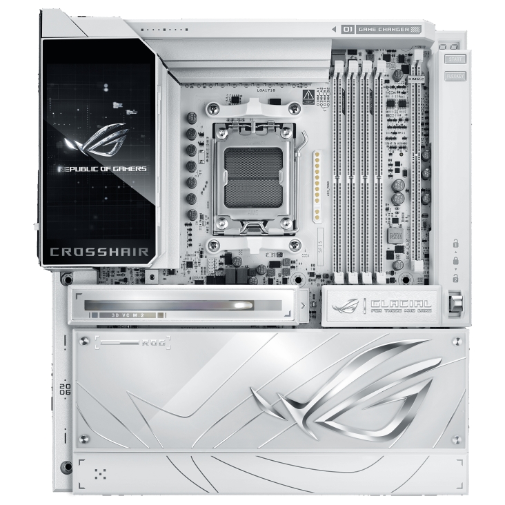 Asus ROG Crosshair X870E Glacial Wi-Fi