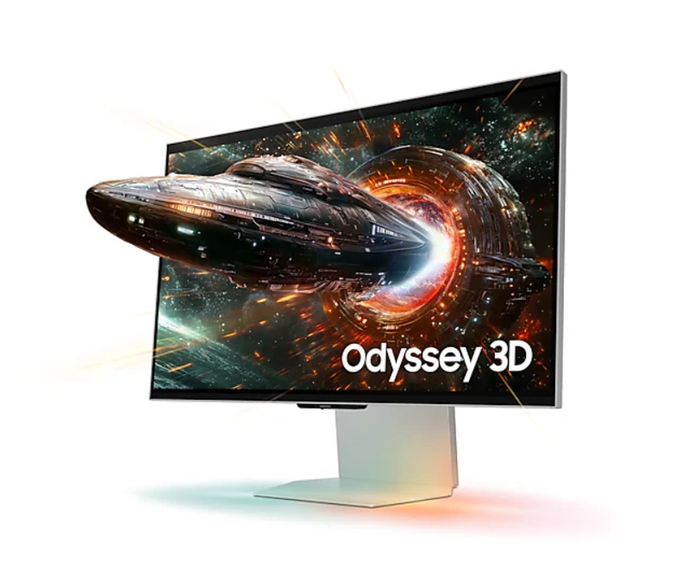 Samsung LS27FG900XU 27" Odyssey 3D G90XF 4K 165Hz IPS  16:9 3840 x 2160 Display Port  HDMI USB Hub, Silver