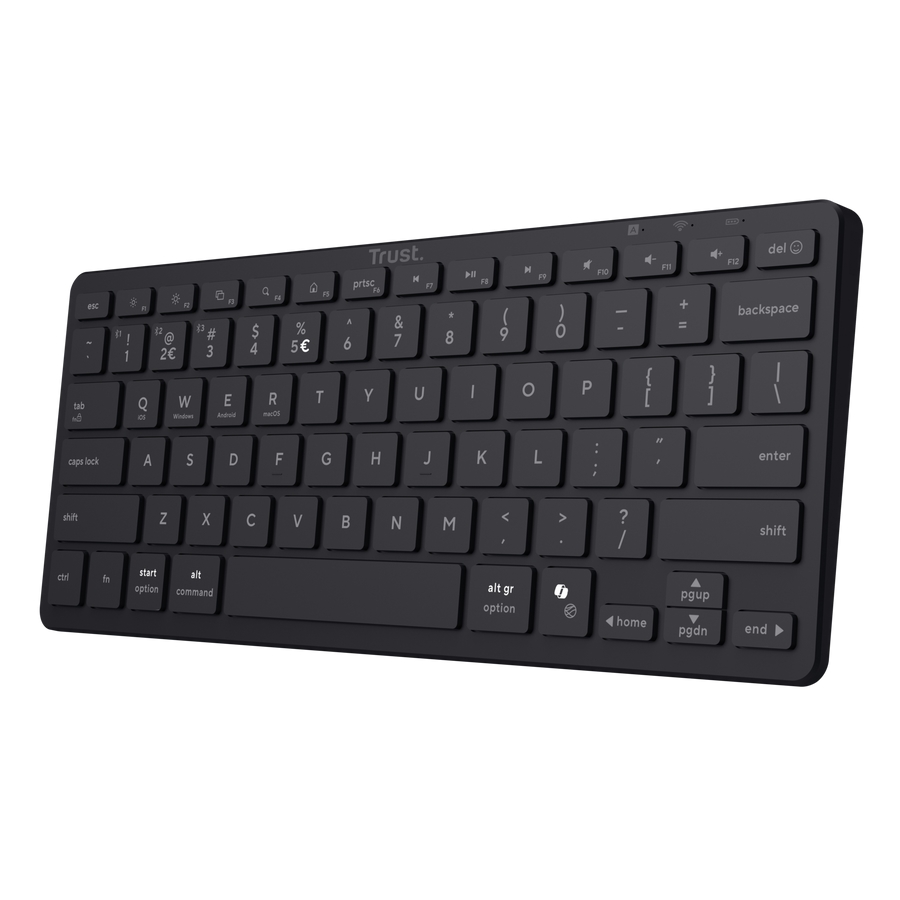 TRUST Nado II Multidevice Bluetooth Keyboard US