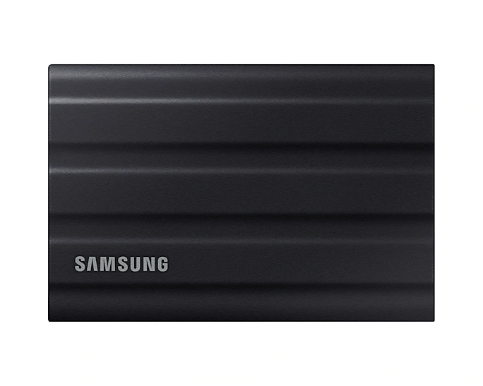 Samsung Portable NVME SSD T7 Shield 1TB , USB 3.2 Gen2, Rugged, IP65, Read 1050 MB/s Write 1000 MB/s, Black