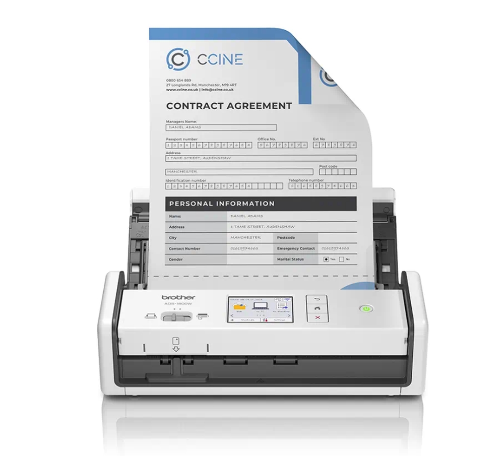Brother ADS-1800W Document Scanner