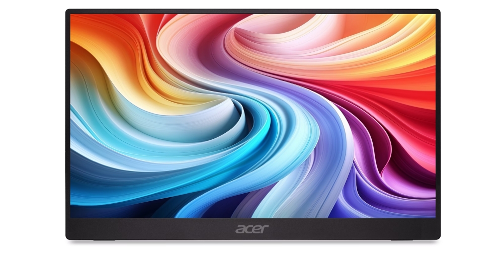 Acer PM161QB1bmiuux, 15.6'' FHD (1920x1080), IPS, 60Hz, 4ms (GTG), 100M:1, 250 nits, AdaptiveSync, HDMI 1.4, 2x USB Type-C, Audio Out, 2x1W Speakers, BlueLightShield, Portable, Kickstand, VESA, Energy Class D, Black, 2Y