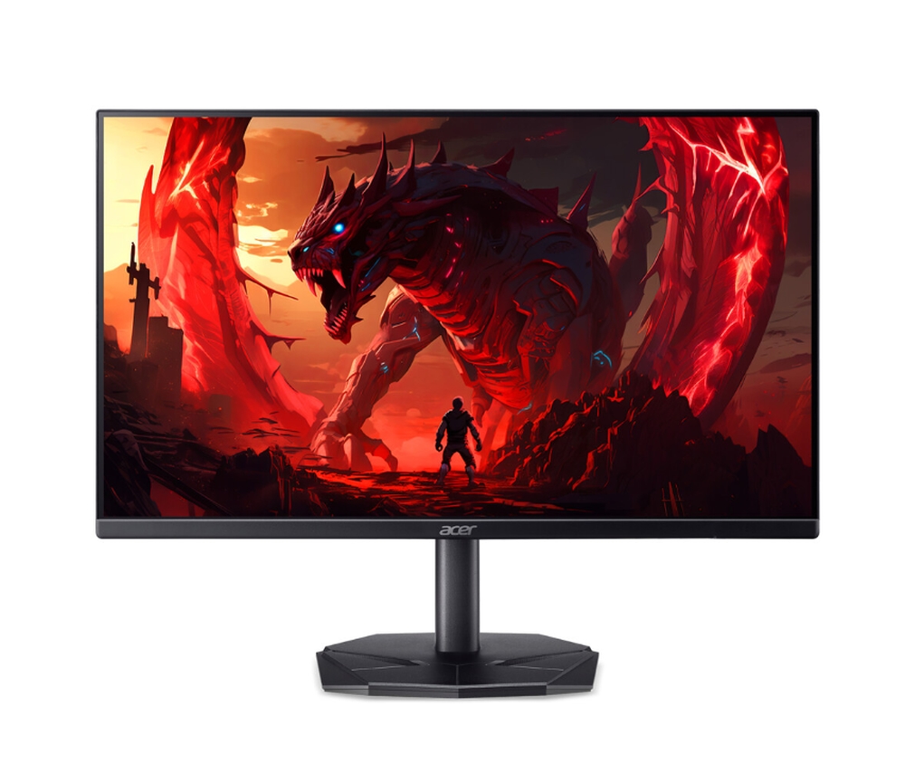 Acer Nitro KG240YP0bi, 23.8'' FHD (1920X1080), VA, 144Hz, 100M:1, 250nits, 4ms (GTG)/1ms (VRB), 99% sRGB, VGA, HDMI, FreeSync, ZeroFrame, Tilt, Energy Star, Vesa, Energy Class D, Black, 2Y