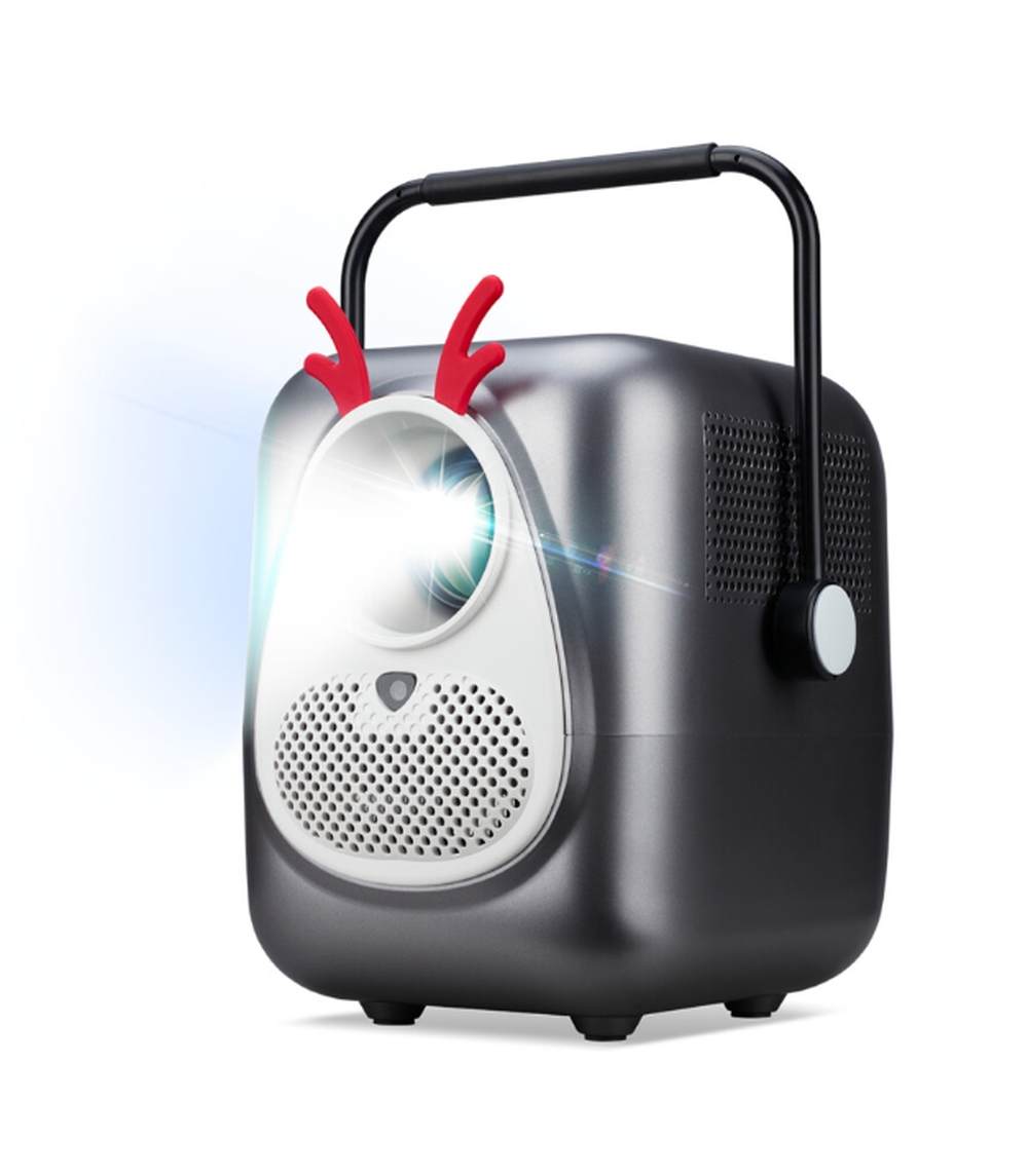 AOPEN Projector QF23s (powered by Acer), portable, LCD, LED, FHD (1920x1080), 6500 LED Lumens (250 ANSI), 1000:1, 1x, HDMI 1.4, USB (Type A) x1 share output port, Speakers 2x3W, (V 5.4, BT In/Out), Auto Focus, 1.23 kg, 2Y, Grey