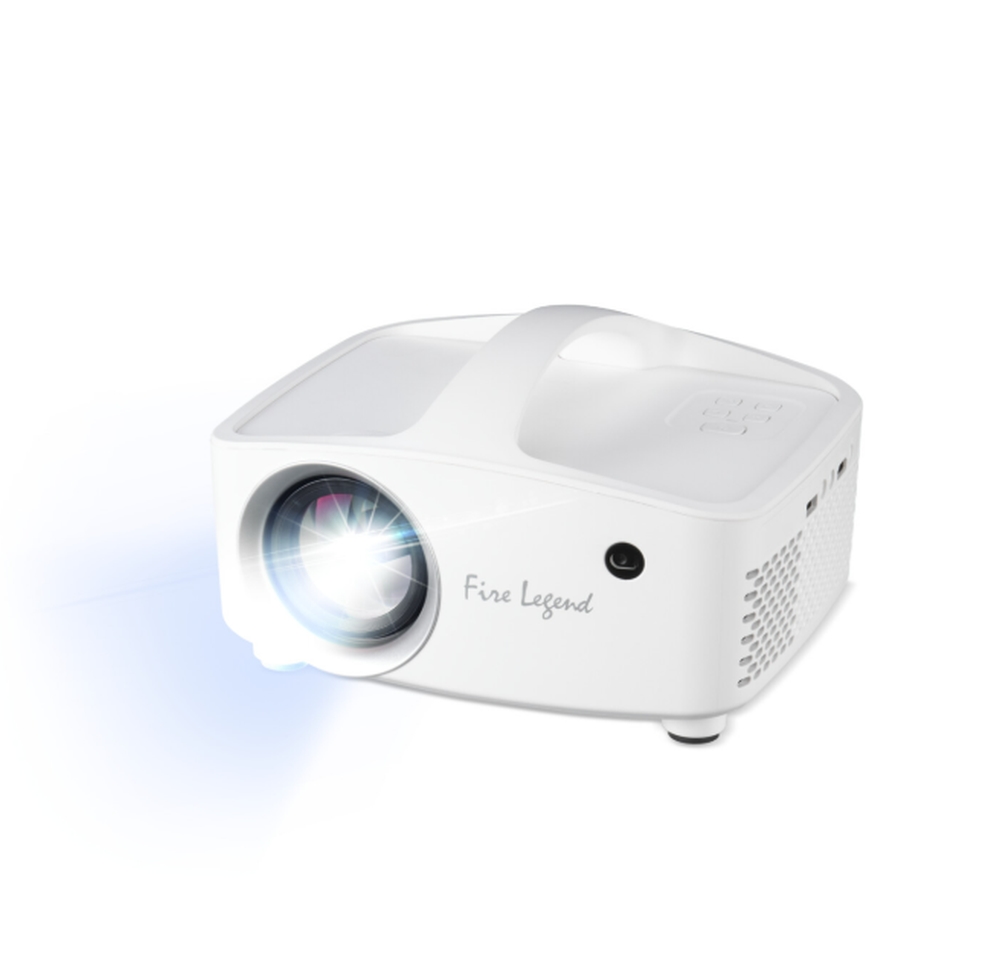 AOPEN Projector QF13s, LCD, LED Light Source, Full HD (1920x1080),350 ANSI Lum (8000 LED Lum), 1000:1, Auto Focus, HDMI 1.4, USB (Type A 2.0) x1, share output port, AV (Composite + Audio R/L),DC out, Speaker 5W, LED lifespan up to 30,000h, 1.9 kg, White