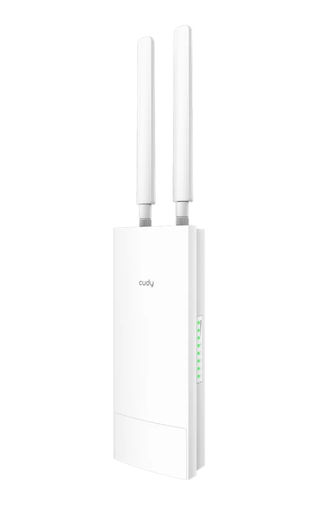 Cudy LT500 Outdoor 4G LTE Cat 4 AC1200 Wi-Fi Router, 300Mbps +  867Mbps Wi-Fi, build-in 4G LTE modem, lightning protection, IP65 Waterproof, 10/100M RJ45