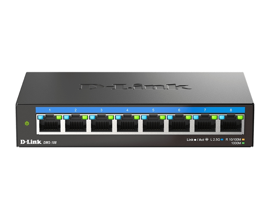 D-Link 8-Port Multi-Gigabit Unmanaged Switch