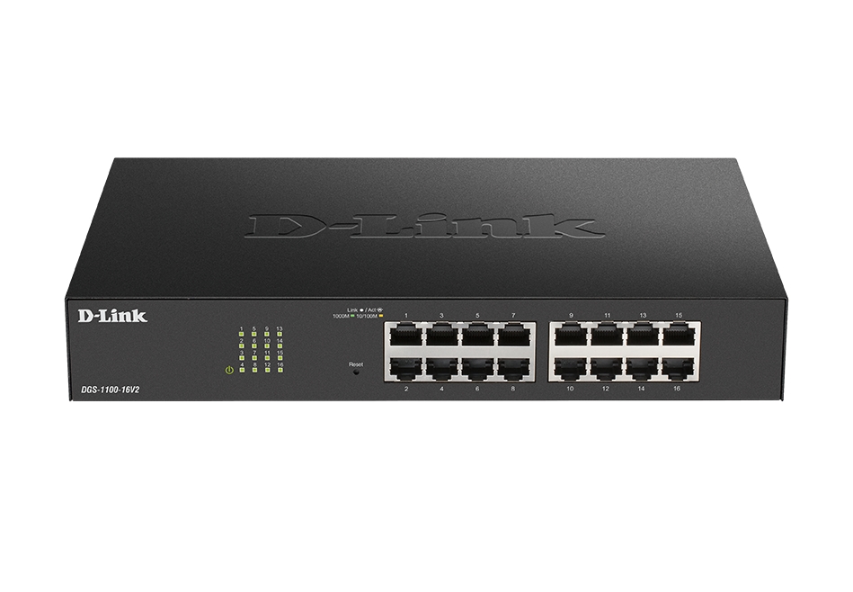 D-Link 16-Port Gigabit Smart Managed Switch