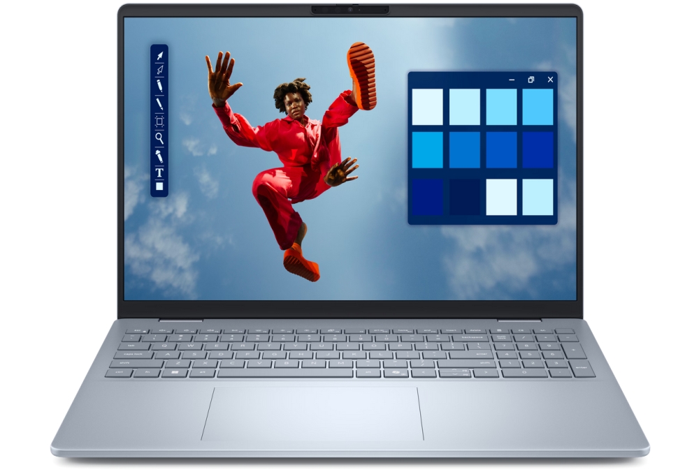 Dell 16 Plus DB16250, Intel Ultra 7 258V (47 TOPS NPU, 8 cores, up to 4.8 GHz), 16.0" FHD+ (1920x1200) Touch WVA 300nits, 32 GB: LPDDR5x, 8533 MT/s (onb), 1TB M.2 SSD, Intel Arc, FHD Cam and Mic, Wi-Fi 7, FPR, Backlit Kb, Win11 Pro, Ice Blue, 3Y CI