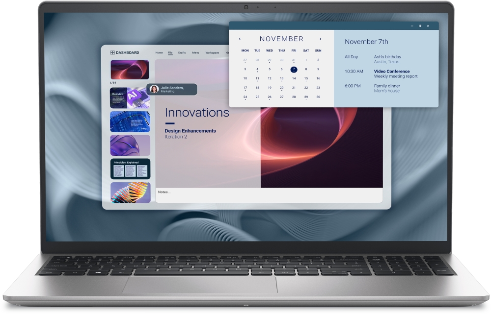 Dell Pro 15 Essential PV15250, Intel Core i5-1334U (10 cores, up to 4.60 GHz), 15.6" FHD (1920x1080) 120Hz WVA AG, 16 GB, 1x16GB, DDR5, 5200 MT/s, 1TB M.2 PCIe NVMe, Intel UHD Graphics, FHD RGB cam, Wi-Fi 6, FPR, Backlit, Ubuntu, Platinum Silver (Alum