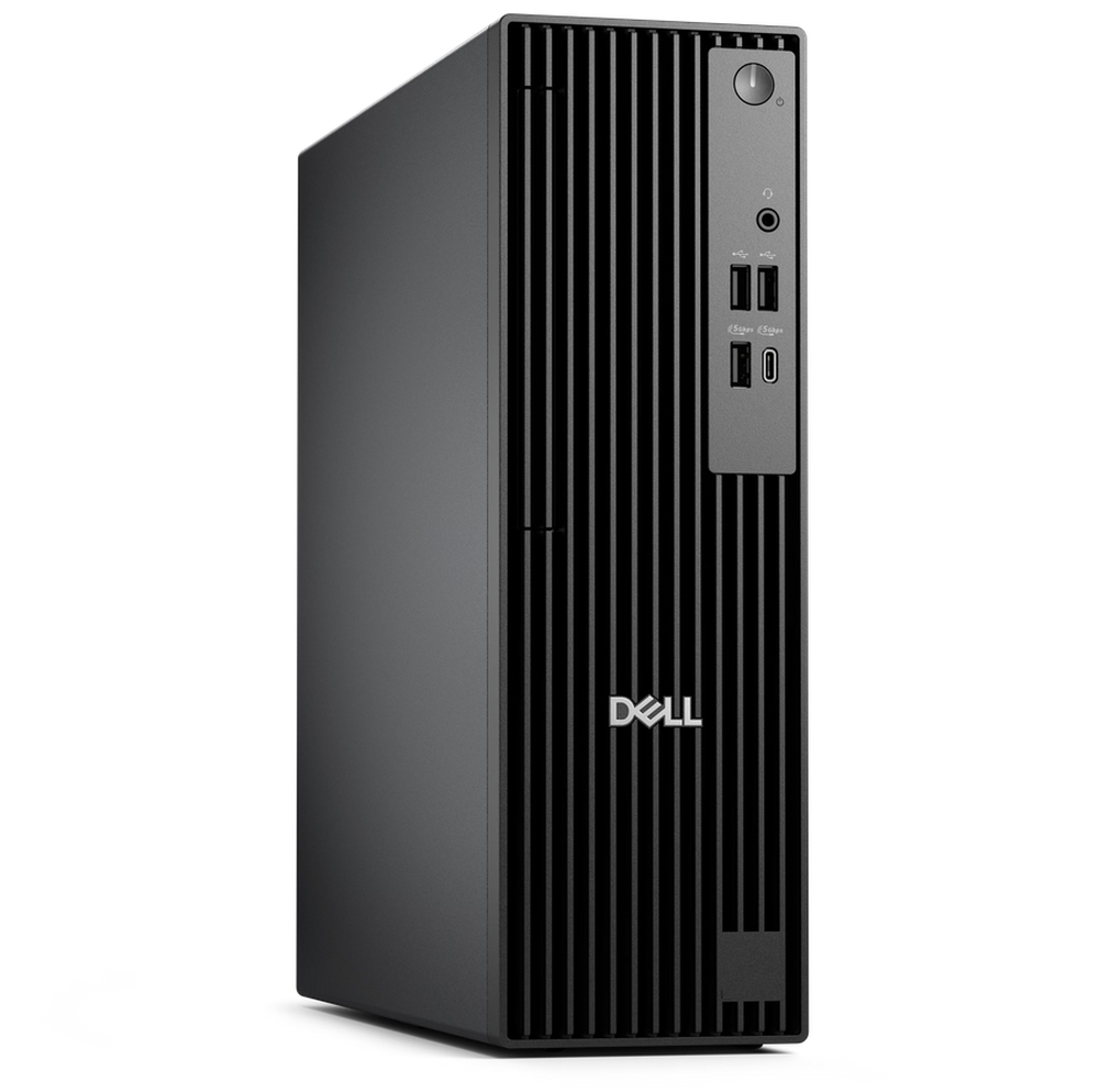 Dell Pro Slim QCS1250, Intel Core Ultra 5 235 (13 TOPS NPU, 14cores, up to 5.0GHz), 16GB: 1x16GB, DDR5, up to 5600 MT/s, 512GB SSD, Integrated Graphics, Keyboard&Mouse, 180W, Ubuntu, 3Y PS