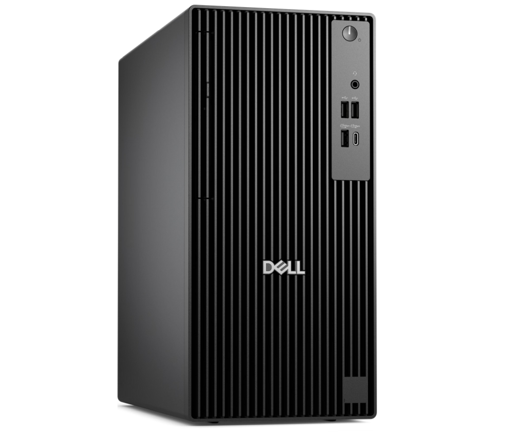 Dell Pro Tower QCT1250, Intel Core Ultra 5 235 (13 TOPS NPU, 14 cores, up to 5.0GHz), 16GB: 1 x 16GB, DDR5, up to 5600 MT/s, 512GB SSD, Integrated Graphics, 8x DVD+/-RW, Keyboard&Mouse, 180W, Ubuntu, 3Y PS