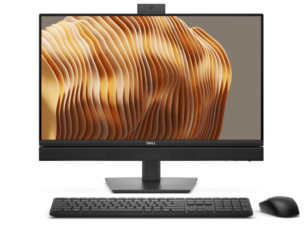 Dell Pro 24 All-in-One QC24251, Intel Core Ultra 5 235T (2.20GHz, 24MB), 23.8" FHD 1920x1080 100 Hz IPS AG, 1x16 GB DDR5 up to 5600 MT/s, 512GB SSD, Integrated Graphics, Height Adjustable Stand, FHD HDR Cam, WiFi 6E+BT, Kb&Mouse, Win11 Pro, 3Y PS