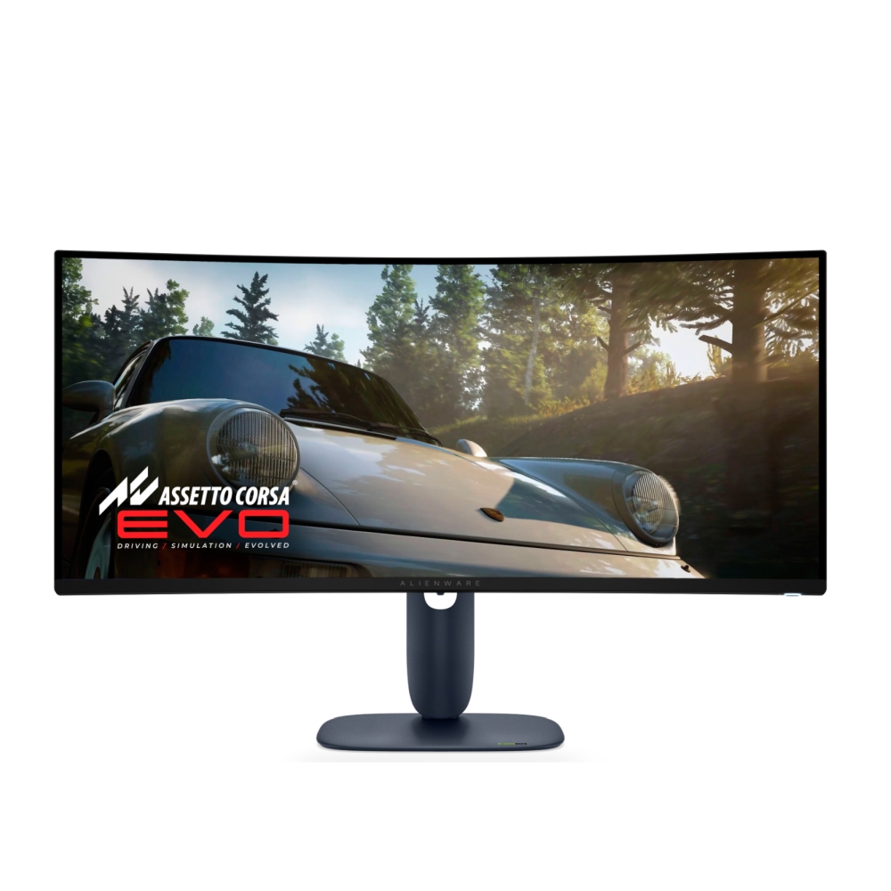 Dell Alienware AW3425DW , 34.2" CURVED QD-OLED 21:9 ,0.03ms GTG, WQHD (3440x1440), 240Hz, 1,500,000:1, 1000cd/m2, NVIDIA G-SYNC Compatible, AMD FreeSync Premium, HDR 400, 99.30% DCI-P3, HDMI, DP, USB, PIP, PBP, Height Adjustable, Swivel, Tilt, Black