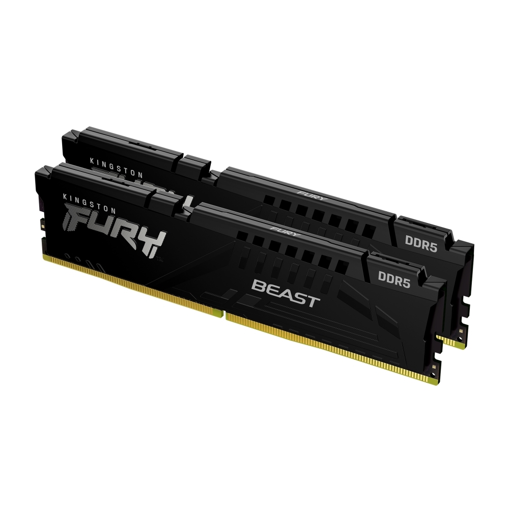 Kingston FURY Beast 32GB (2x16GB) DDR5 6000 MHz CL30 Black