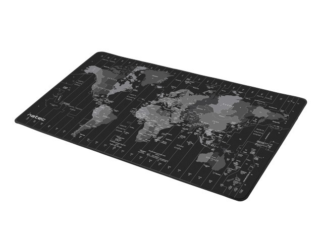 Natec Mouse Pad Time Zone Map MAXI 800x400 mm