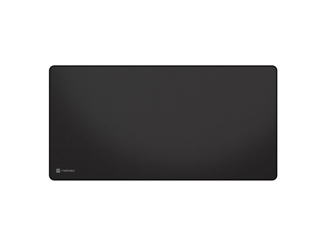 Natec Mouse Pad COLORS SERIES OBSIDIAN Black 800x400 mm