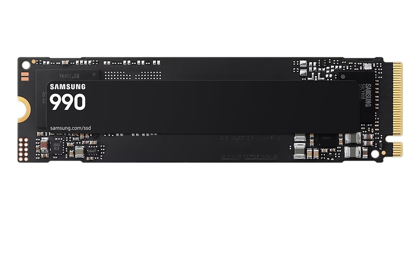 Samsung SSD 990 2TB PCIe 4.0 NVMe M.2 V-NAND Read 7250 MB/s Write 6450 MB/s