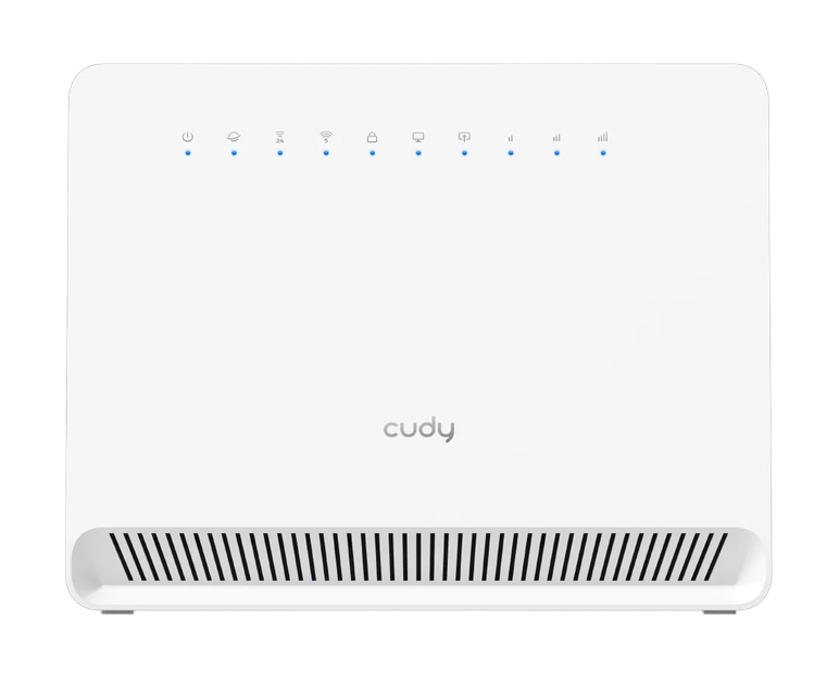 Cudy LT500E Wi-Fi 4G LTE Cat.4 Router AC1200 Wi-Fi build-in 4G LTE modem 4 10/100M RJ45 Ports Nano SIM Slot, 300Mbps at 2.4GHz + 867Mbps at 5GHz Internal antennas Cudy Mesh Support