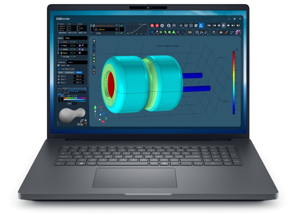 Dell Pro Max 18 Plus MB18250, Intel Ultra 7 265HX, vPro (13TOPS NPU, 20 cores, up to 5.30 GHz), 18" QHD+ (2560x1600), 500 nits, 32GB: 2x16GB 6400 MTs DDR5, 1TB SSD, NVIDIA RTX PRO 3000 12GB GDDR7, 8MP IR Cam and Mic, Wi-Fi 7, FPR, Backlit Kb, Win11 P