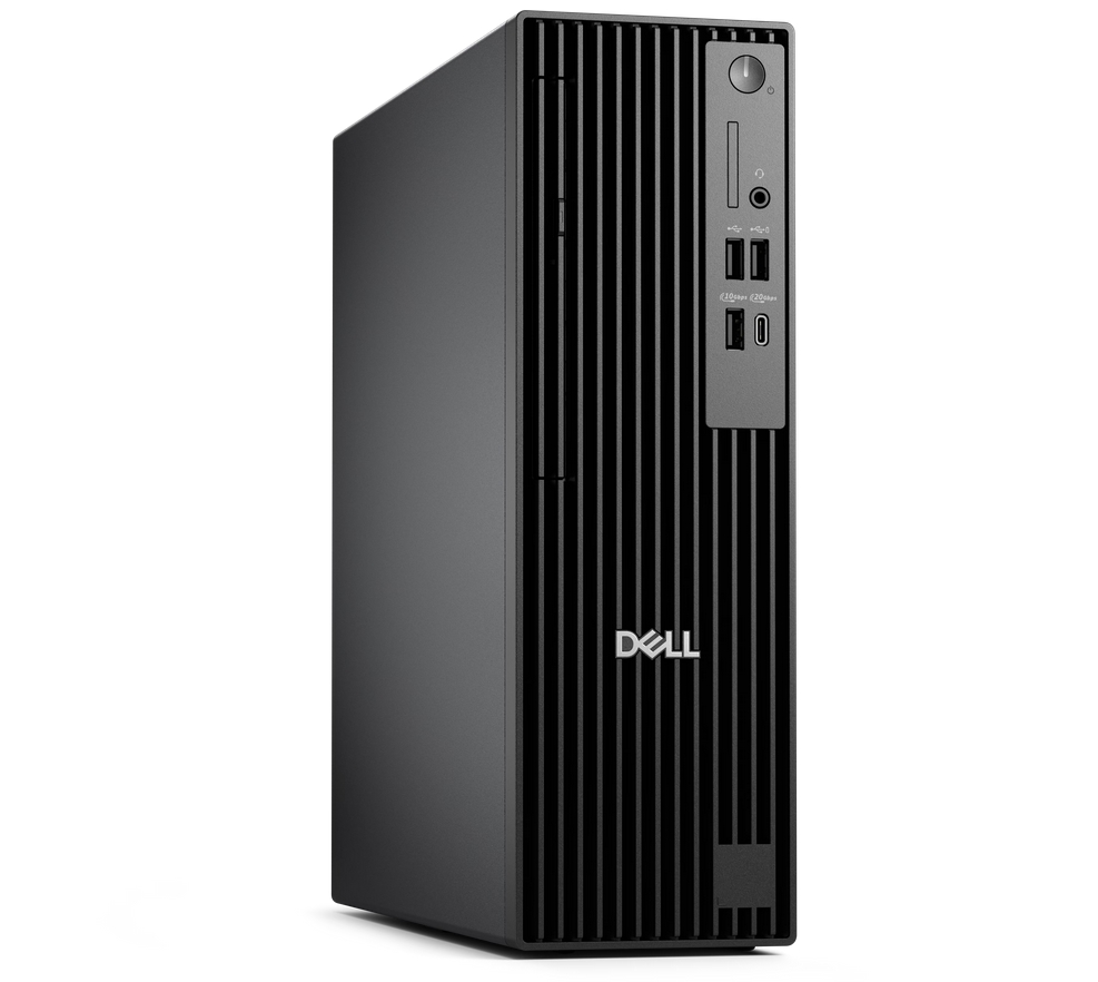 Dell Pro Slim Plus QBS1250, Intel Core Ultra 7 265 (13 TOPS NPU, 20 cores,up to 5.3GHz), 16GB: 1 x 16GB, DDR5, up to 5600 MT/s, 512GB SSD TLC, Integrated Graphics, Wi-Fi 6E, Bulgarian Keyboard&Mouse, 260W, Win 11 Pro, 3Y PS