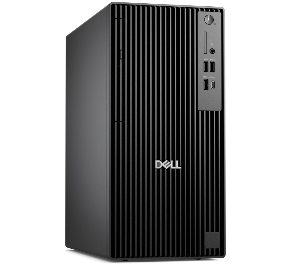 Dell Pro Tower Plus QBT1250, Intel Core Ultra 7 265 (13 TOPS NPU, 20 cores, up to 5.3GHz), 16GB: 1 x 16GB, DDR5, up to 5600 MT/s, 512GB SSD, Integrated Graphics, 8x DVD+/-RW, Bulgarian Keyboard&Mouse, 260W, Ubuntu, 3Y PS