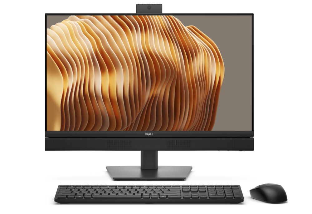 Dell Pro 24 All-in-One QC24250, Intel Core Ultra 7 265 (13 TOPS NPU, 20 cores, up to 5.3GHz), 23.8", FHD 1920x1080, 100 Hz, IPS, AG, 1x16 GB, DDR5, up to 5600 MT/s, 512GB SSD, Integrated Graphics, Height Adjustable Stand, FHD HDR Camera, WiFi 6E+BT