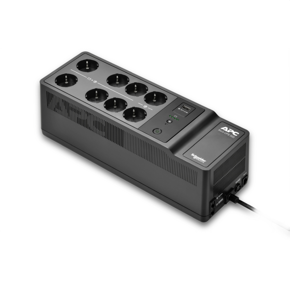 APC Back-UPS 500VA 8 schuko outlets