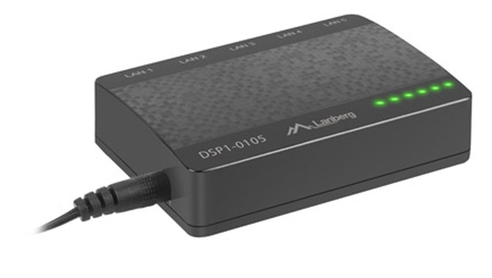 Lanberg switch DSP1-0105 5-port, 100MB/s