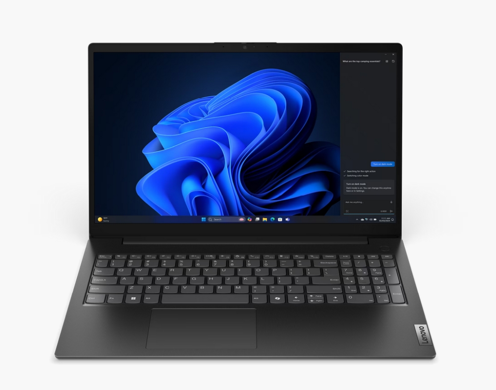 Lenovo V15 G5 IRL Intel Core i3-1315U (up to 4.5GHz, 10MB), 8GB DDR5-5200, 512GB SSD, 15.6" FHD (1920x1080) TN AG, Integrated UHD Graphics, WLAN, BT, HD 720p Cam, 3 cell, Black, DOS, 3Y CCI