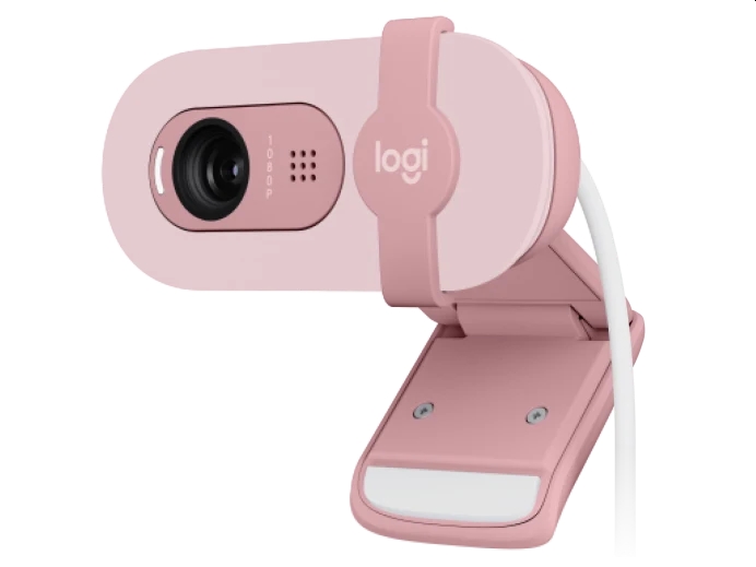 Logitech Brio 100 Full HD Webcam - ROSE - USB - N/A - EMEA28-935 - WEBCAM