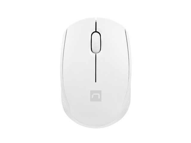 Natec Mouse Stork Wireless 1600DPI Optical, White